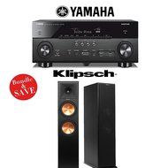 Yamaha AVENTAGE RX-A760BL 7.2-Channel Network A/V Receiver + (1) Pair of Klipsch RP-280F Reference Premiere Dual...