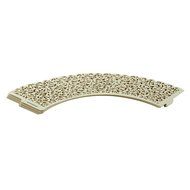 TOOGOO(R)100 pcs Filigree Vintage Cupcake Wrappers Wraps Cases - Wedding, Birthday, UK seller(light yellow)
