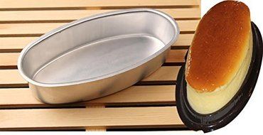 Teanfa Aluminum Alloy Oval Cheese Cake Pan Cheesecake Pudding Mold Toast Bakeware Baking Cake Mould N6