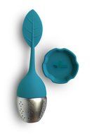Tea Commission Tea Infuser Set of 6, Steeper Strainer Silicone &amp; Stainless Steel Mesh Basket (Rainbow) for Loose... N6