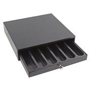 Jack Cube Leather K-Cup Holder Organizer Storage K Cup Holder with Drawer(Black, 13.6 x 12.8 x 2.95 inches)-MK214 N3