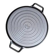 P14P3 Cast Iron Pizza Pan Black 14-inch
