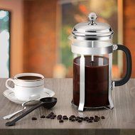 Homitt 34oz French Press Coffee Maker & Tea Maker (8-Cups) with 3 Extra Replacement Screen Mesh,1 Stainless Steel... N14