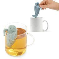 1pcs, Silicone for Manatee Sea for Manatea Infuser Loose Tea Leaf Spice Strainer Filter Diffuser N2