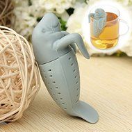 1pcs, Silicone for Manatee Sea for Manatea Infuser Loose Tea Leaf Spice Strainer Filter Diffuser N3