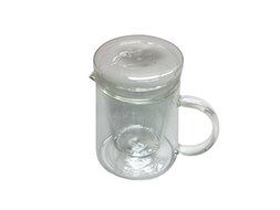 16 oz Upright Glass Teapot with Infuser and Lid N3