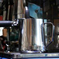 HUPPYNUTS STEAMING PITCHER Stainless Steel Frothing Pitcher with Measurements for Espresso Machines, Lattes, 33... N2