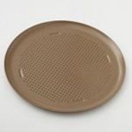Calphalon 16-inch Nonstick Bakeware Pizza Pan, Toffee