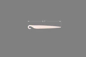 Offset Icing Spatula Set with Wood Handle - Angled Flexible Blade - Professional Cake Decorating Tool 6&quot;,8&quot;&amp;10... N4