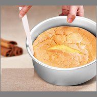 Offset Icing Spatula Set with Wood Handle - Angled Flexible Blade - Professional Cake Decorating Tool 6&quot;,8&quot;&amp;10... N5