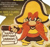 Wilton Yosemite Sam Cake Pan (502-2908, 1981) Warner Bros.