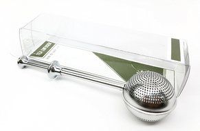 100% Food Grade Stainless Steel Easy to Use Accent Round Ball Tea Leaves Infuser Filter Strainer Spring Handle...