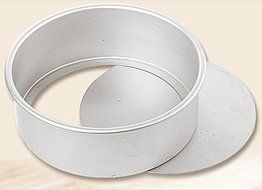 Astra shop Aluminium Alloy Non-Stick Perfect Performance Round Cake Pan, 6&quot;x 3&quot; N7