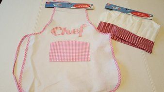 Child Cooking Chef's Apron with Chef's Hat N3