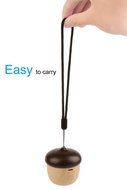 Nuts Outdoor Speakers,MindKoo Cute Portable Wireless Bluetooth Mini Outdoor Subwoofer Hands-Free with Mic Nuts... N5