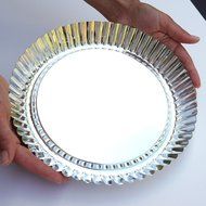 Tart Pan by Vanika, Pack of 2, Heavy Duty Tinned Steel Quiche Pans, Excellent Heat Conduction for Uniform Baking... N6