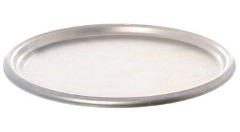 Update International ADP-48 Aluminum Pizza Dough Pan, 8-Inch, 48-Ounce - Set of 3