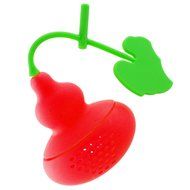 Tea Strainer - TOOGOO(R)New Cute Creative Silicone Calabash Tea Infuser Diffuser Loose Tea Leaf Chain Strainer...