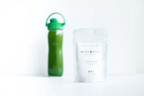 Matcha Ninja 100% Raw Organic Matcha Green Tea. 70 Servings. Cold Water Soluble. Ceremonial Grade. Non-Bitter... N6