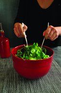 HR Mixing Bowl 6.8 " Color: Burgundy N2