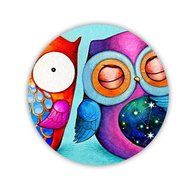 Generic Print With Owl Cute Funny Cute Cup Coaster Mdf Material