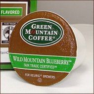 Green Mountain Coffee WILD MOUNTAIN BLUEBERRY 72 K-Cups for all Keurig Brewing Systems