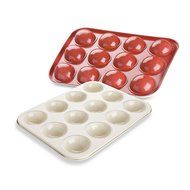 Eddingtons Bakeramic Non-Stick 12 Hole Mince Pie &amp; Tart Pan