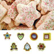 Julyshop Cookies Fondant Cake Decorating Sugarcraft Plunger Cutter Tools Mold Mould (Circle) N12