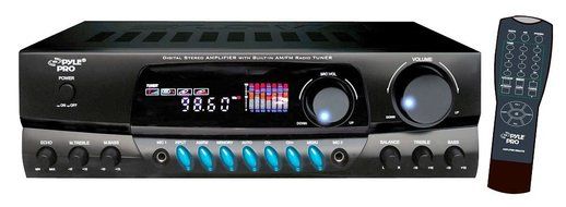 Pyle Stereo Receiver and iPod Dock Package - PT260A 200 Watts Digital AM/FM Stereo Receiver - PIPADK1 Universal... N2