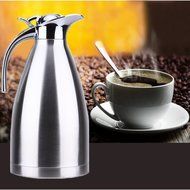Satin Finish Stainless Steel Thermal Coffee Pot, Vacuum Insulated Carafe Flask Tea Kettle, 1.5 Liter N13