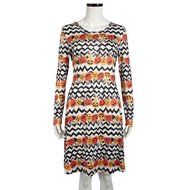 Mini Dress,Morecome Women Halloween Pumpkin Print Long Sleeve Party Swing Mini Dress N5