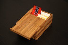 Tea Bag Organizer (Bamboo) N6