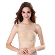PHOTNO Women Vest Crop Top Bralette Bustier Strapless Tank Tops N15