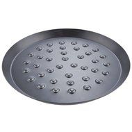 American Metalcraft CAR14HCN 14" Hard Coat Anodized Aluminum CAR Pizza Pan with Nibs