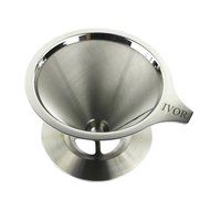 Clever Coffee Dripper - Single Cup Coffee Maker - Stainless Steel Coffee Filter Cone - Portable Reusable Paperless... N3