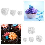 XCSOURCE 46pcs 3D Fondant Mould Chocolate Cookie Baking Mold Cake Decorating Sugarcraft DIY Tool HS323 N7