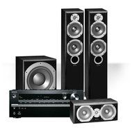 Onkyo TX-NR646 7.2-Channel Network AV Receiver with Infinity Primus P253 3.1 Channel Home Theater Speaker Package...
