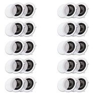 Acoustic Audio CS-IC83 In Ceiling 8&quot; Speaker 10 Pair Pack 3 Way Home Theater 7000 Watt CS-IC83-10PR