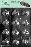 Cybrtrayd T017 Small Pumpkin Life of the Party Chocolate Candy Mold with Exclusive Cybrtrayd Copyrighted Chocolate...