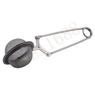 YOSA 2pcs Tea Infuser Stainless Steel Tea Pot Infuser Sphere Mesh Tea Strainer Handle Ball N5