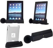 Gen Portable Silicone Acoustic Horn Stand Amplifier Speaker For iPad 3. N4