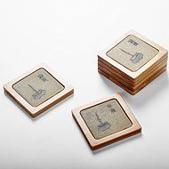 CCWY Stoneware manufacturers wholesale bamboo gongfu Tea Cup coaster Japanese creative tea saucer tea accessories... N2