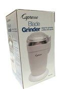 Capresso Blade Grinder For Grinding Coffee and Spices - White