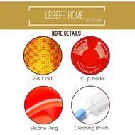 Lebefe 24K Gold Deluxe Reusable K-Cup Filter K-Carafe Filter for Keurig 1.0 and Keuring 2.0 K-Cup K-Carafe Replacement... N6