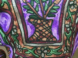 Elephant Quilted Tea Cozy/Embroidered French press cosy/Teapot/cafeti&egrave;re/coffee plunger/kettle/percolator/server... N7