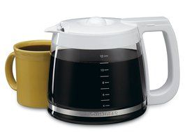Cuisinart DCC-750RC 12-Cup Replacement Glass Carafe, White