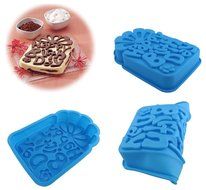 Happy Birthday Alphabet Design Silicone Mousse Cake Mould Cake Mold Silicone Flexible For Mousse Cake Breads Cornbread... N3