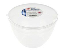 Tala 2-Piece 2 Pint Pudding Basin with Lid, Transparent