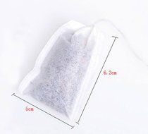 Vktech Disposable String Drawstring Empty Heat Seal Filter Paper Tea Bags Pack of 100 N5