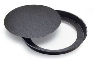 Tart Quiche Pan (Plain Edge), Loose Removable Bottom, Non Stick - 9-1/2"